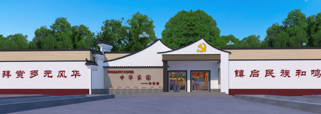 拜什艾日克镇中华家园体验馆是在县委、县政府的大力支持下，基于原有老旧设施筹备建设而成，建筑面积700余平方米，结合历史文献、民族文化、红色精神和非遗传承，打造动静结合沉浸式体验的文化传播教育基地。