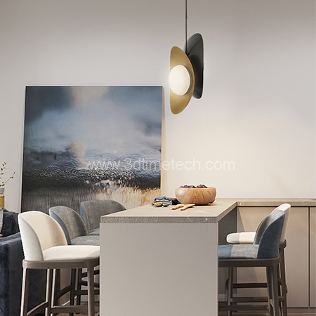 Indoor Warm color Ceiling Hanging Lamp and Wall Lamp