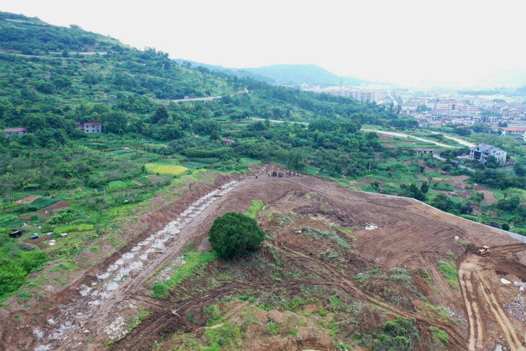 新昌縣沃西中學遷建工程邊坡（地質災害隱患）防護工程建設工程施工