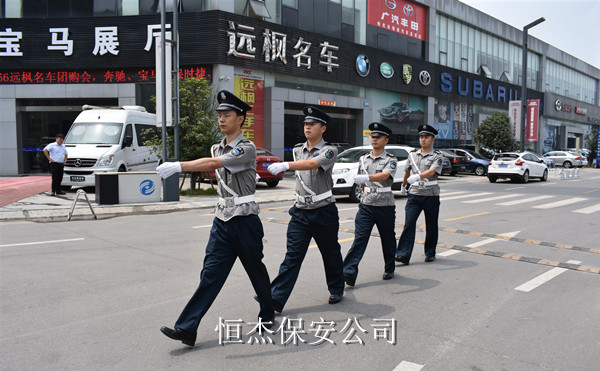 恒杰合肥保安公司恒信德龙项目日常巡逻