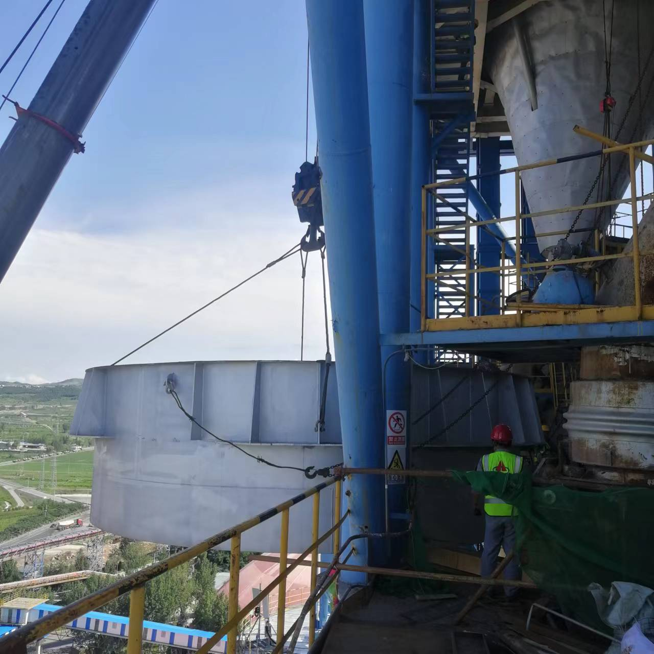 淄博山水水泥2#预热器分解炉扩容改造工程