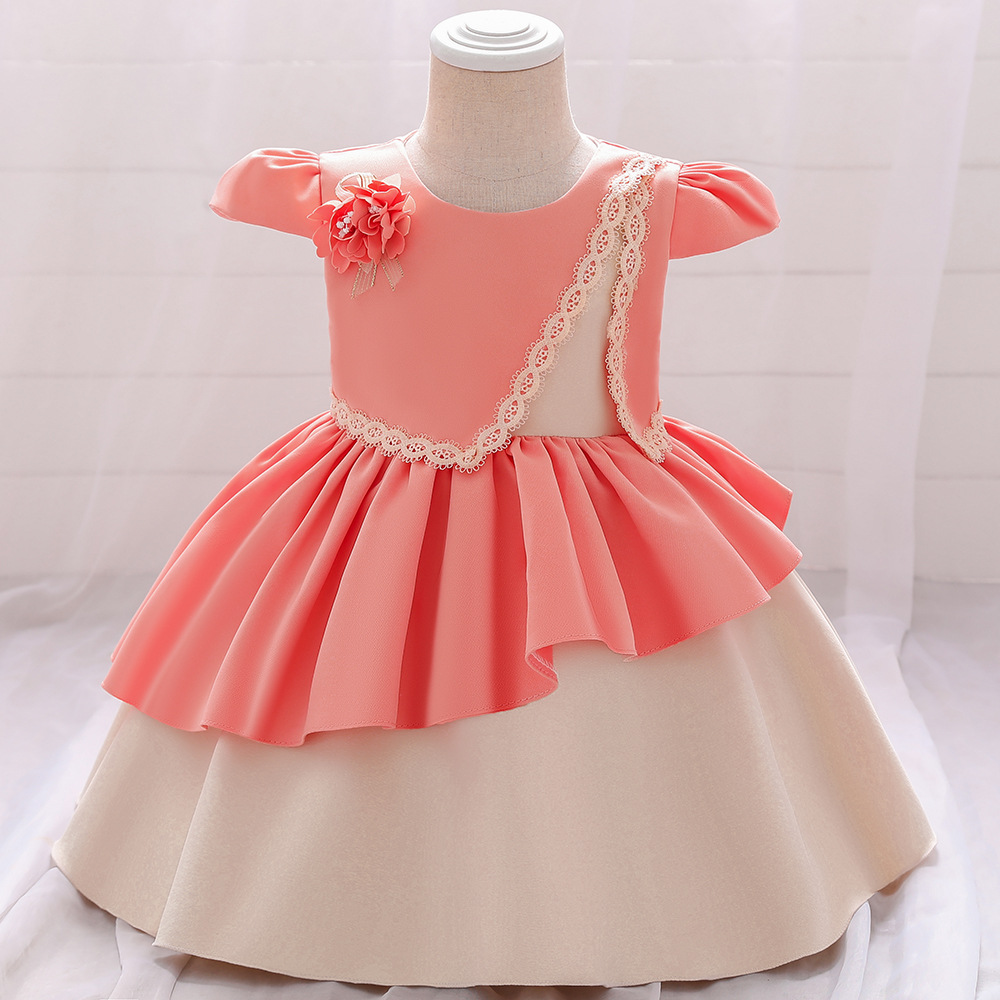 Children's princess dress skirt girl's first birthday tutu skirt kindergarten baby catch Zhou Huatong dress