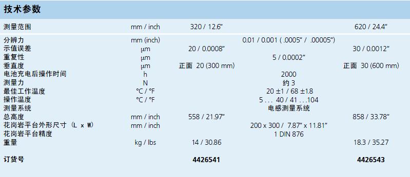高度测量划线仪 Digimar 814 G 带工作平台型-2