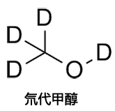 分子式:CD3OD,分子量:36.07,特定比重:0.888,熔点:-99ºC ,沸点:65.4ºC,敏感性:易吸湿