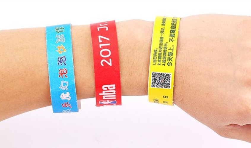 Tyvek wrist band ( waterproof wrist strap)