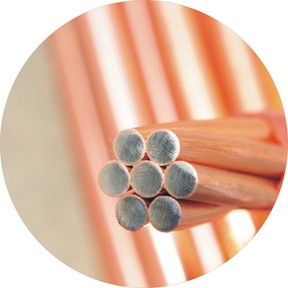 COPPER COATED STRANDED WIRE