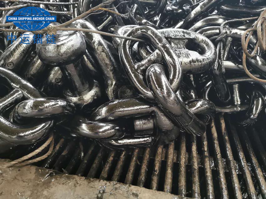 The components of the anchor chain