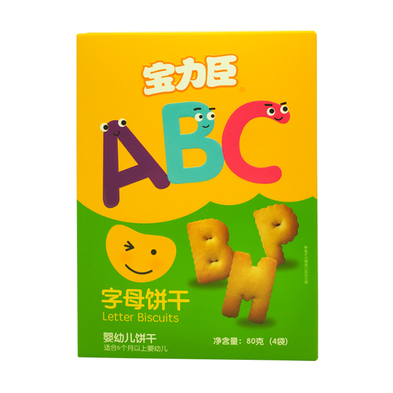 字母饼干 80g
