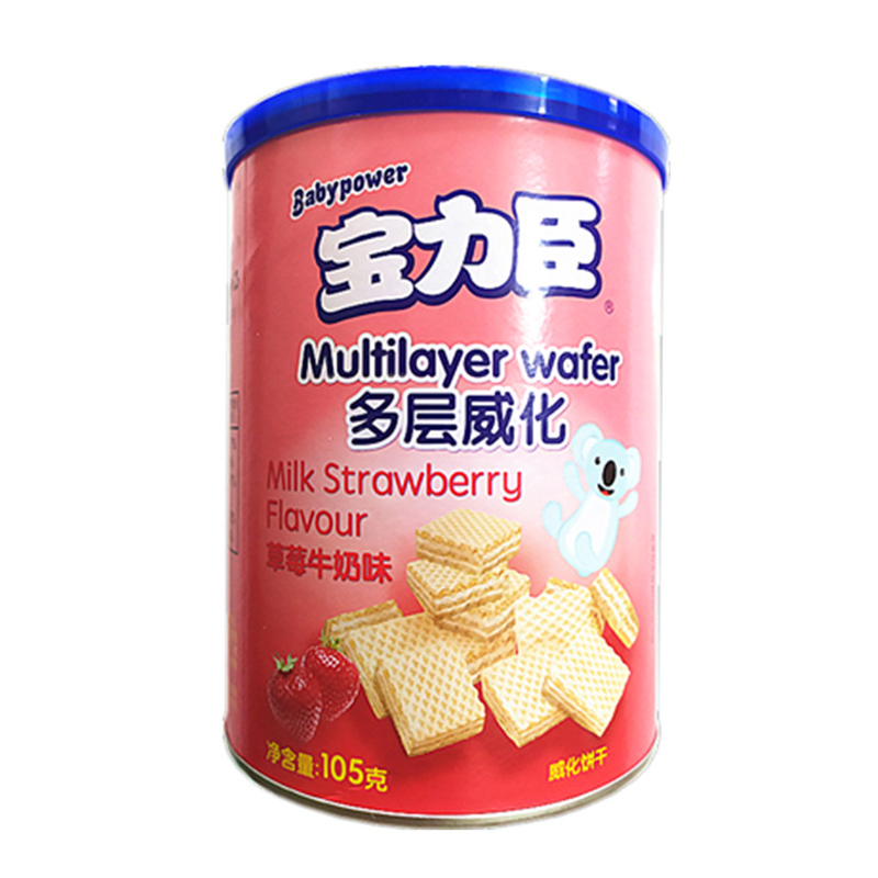 多层威化草莓牛奶味