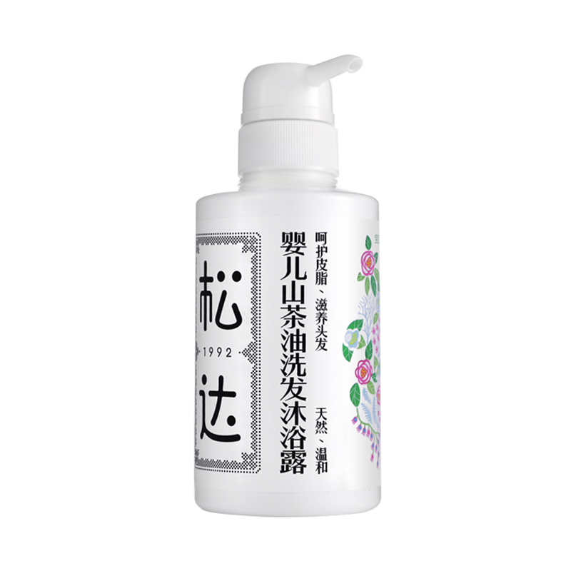 婴儿山茶油洗发沐浴露300ml