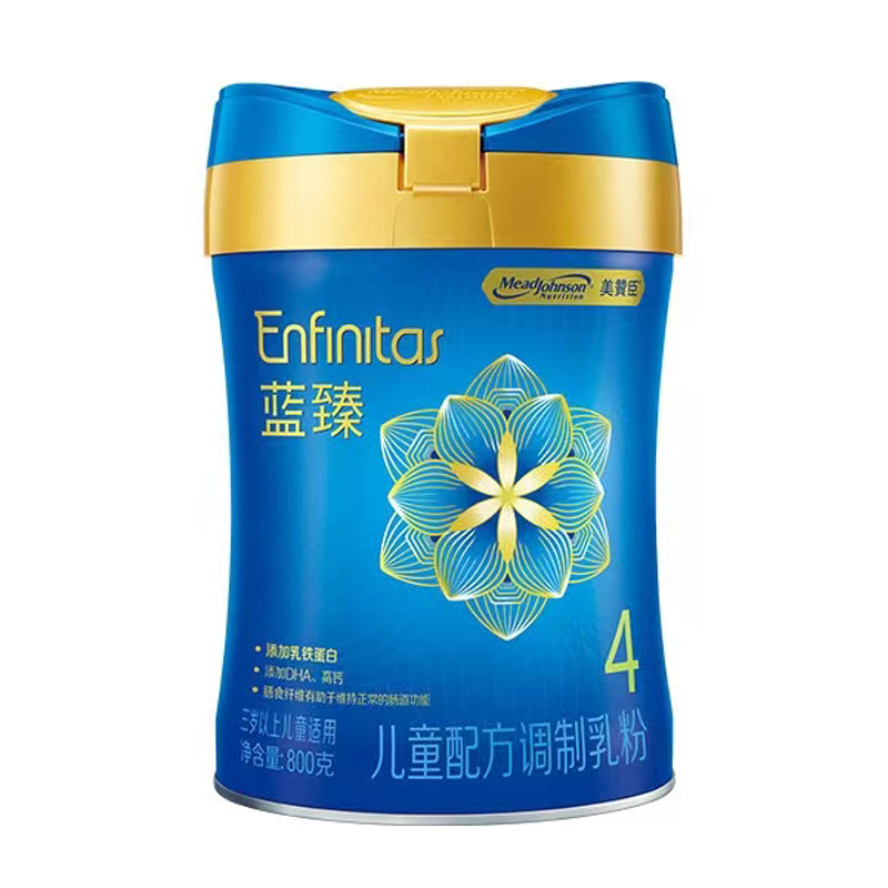 美赞臣蓝臻儿童奶粉4段 800g