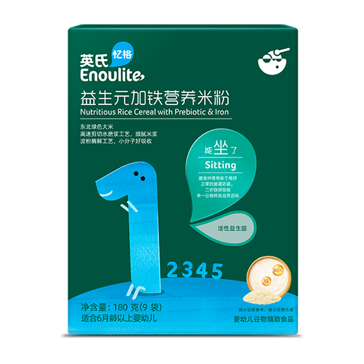  益生元加铁营养米粉 180g