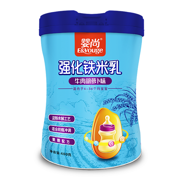 米乳牛肉胡萝卜味 400g