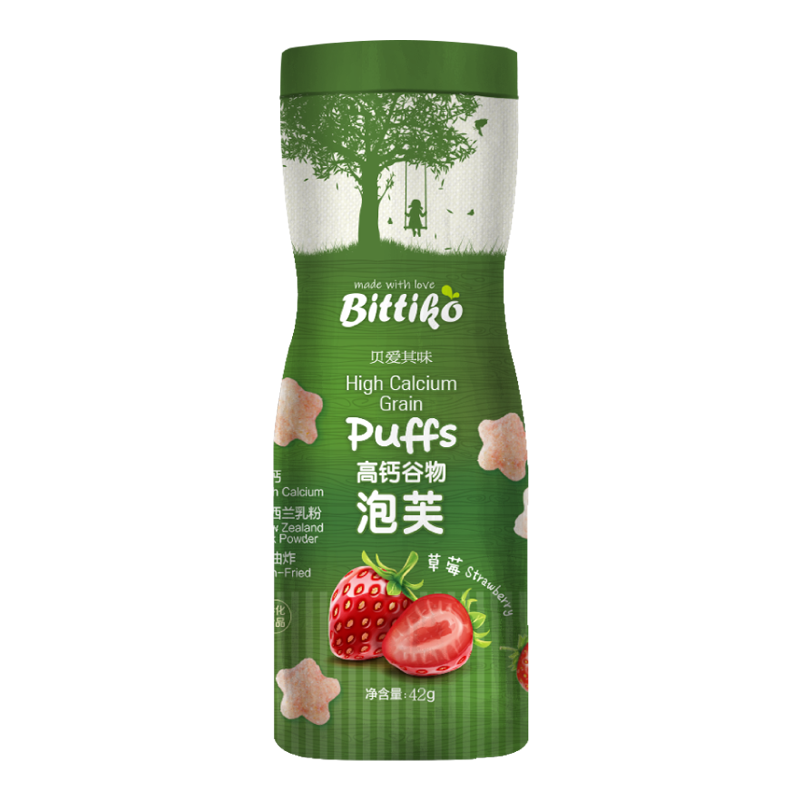 高钙谷物泡芙 42g