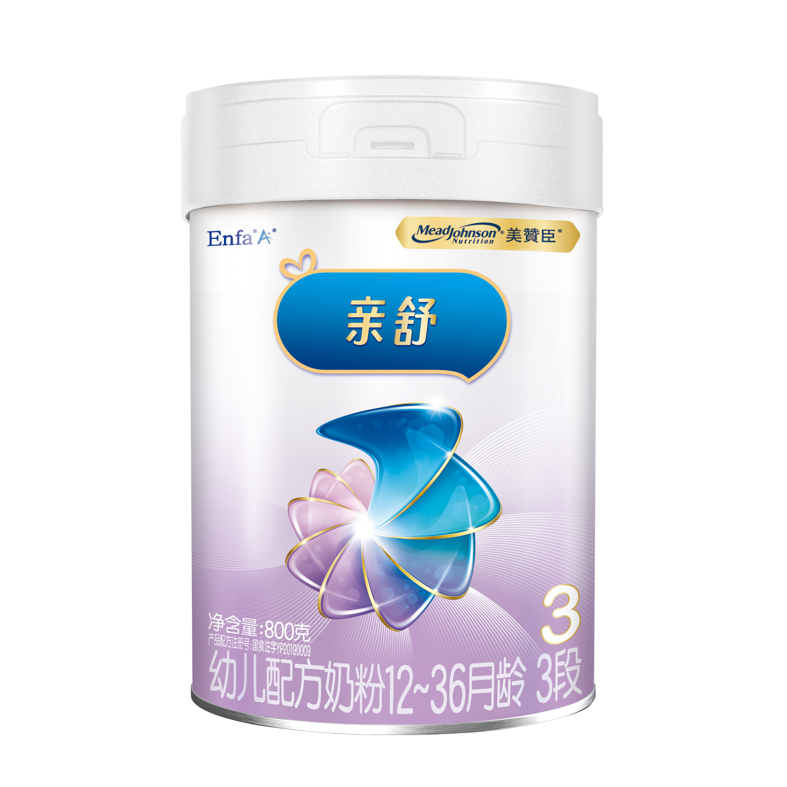 美赞臣亲舒幼儿配方奶粉3段 800g