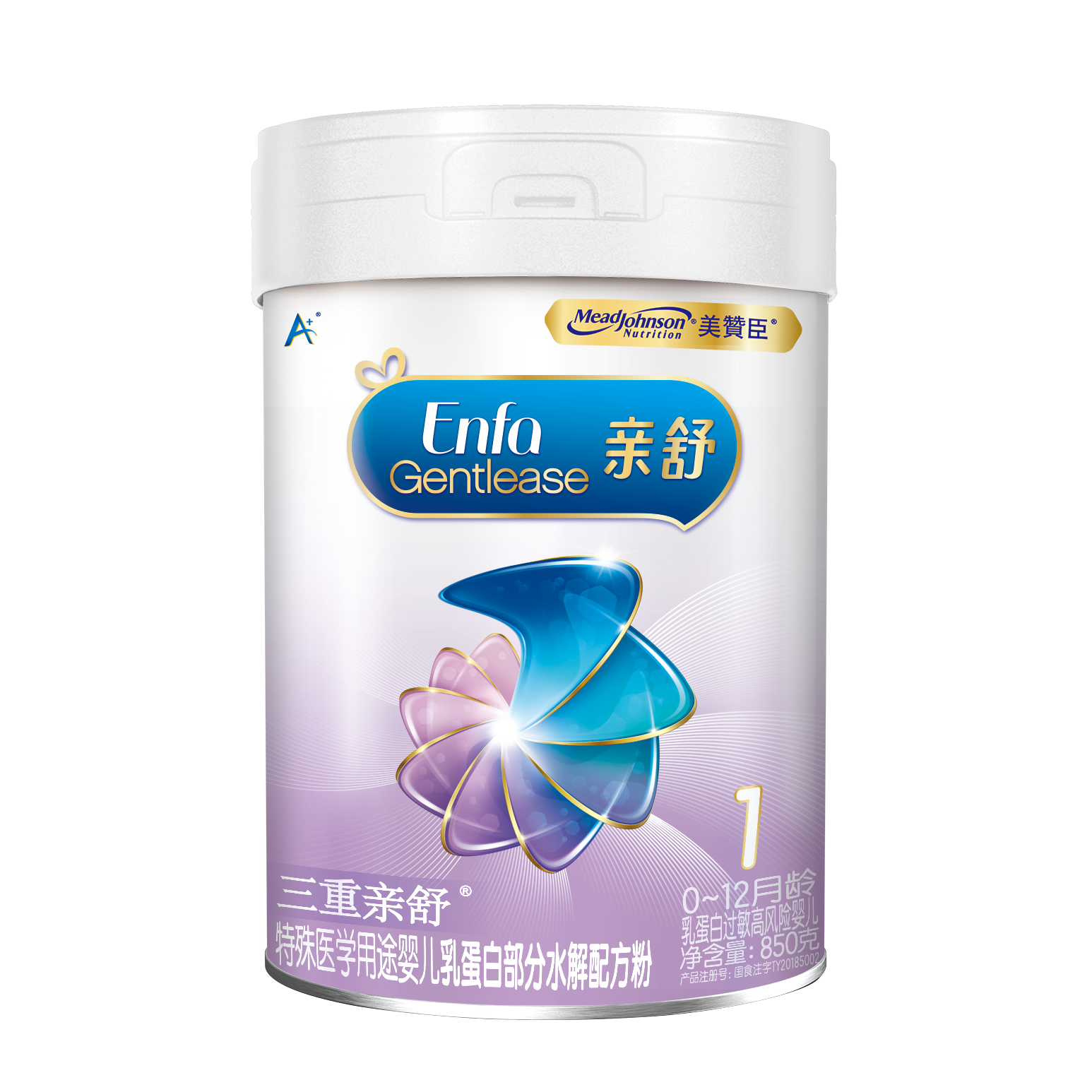 美赞臣亲舒乳蛋白部分水解婴儿配方粉 850g