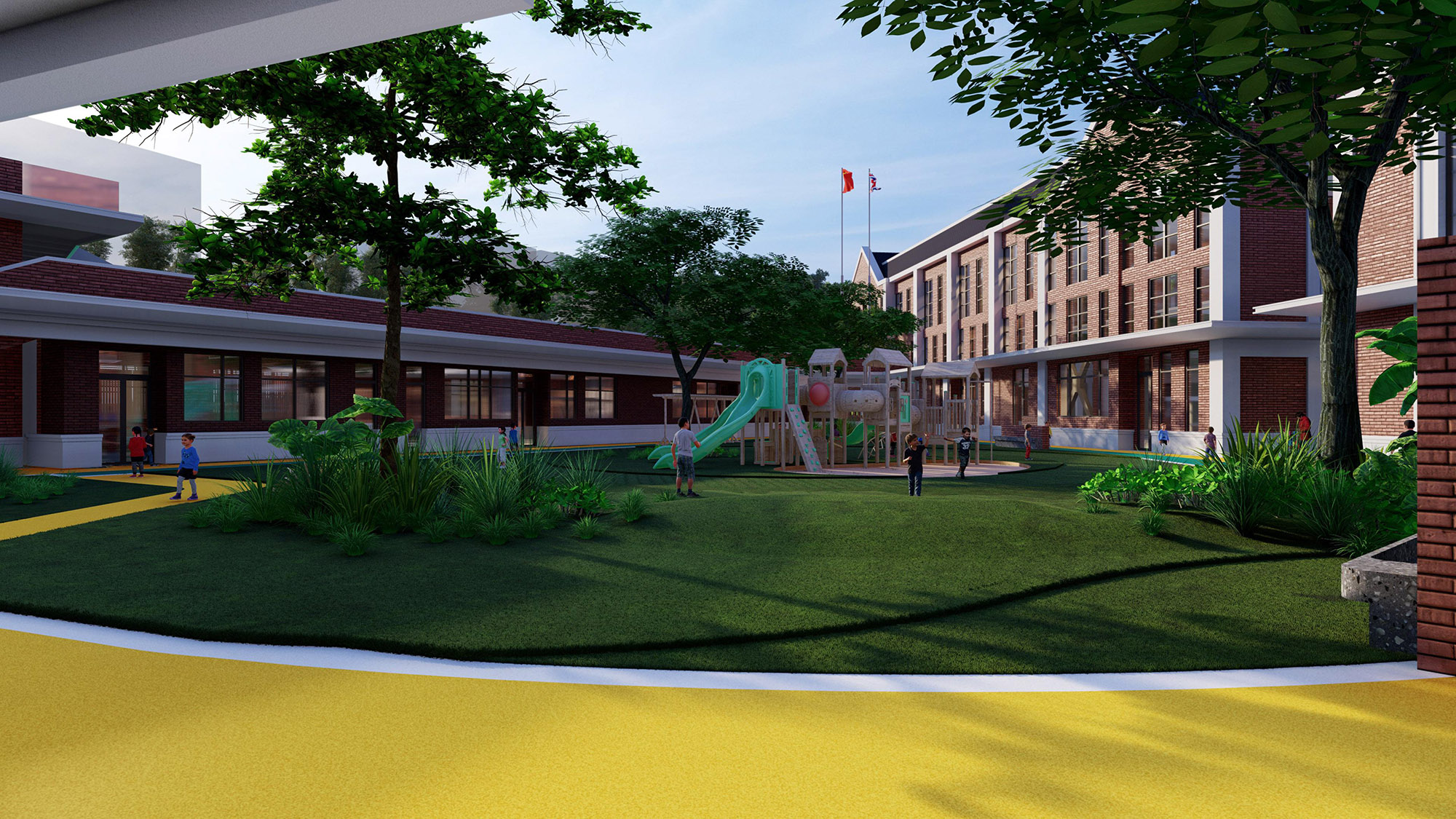 珠海香洲哈罗小狮幼教中心整体改造设计