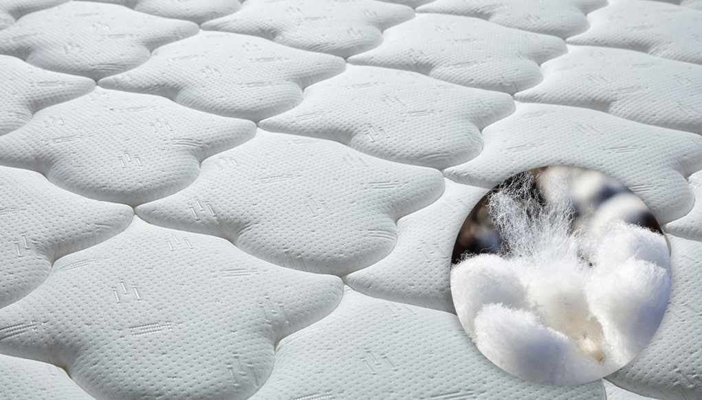 Add comfort layer padding to greatly ensure the comfort of the mattress. The scientific collocation of multi combination padding can meet your various sleep needs.