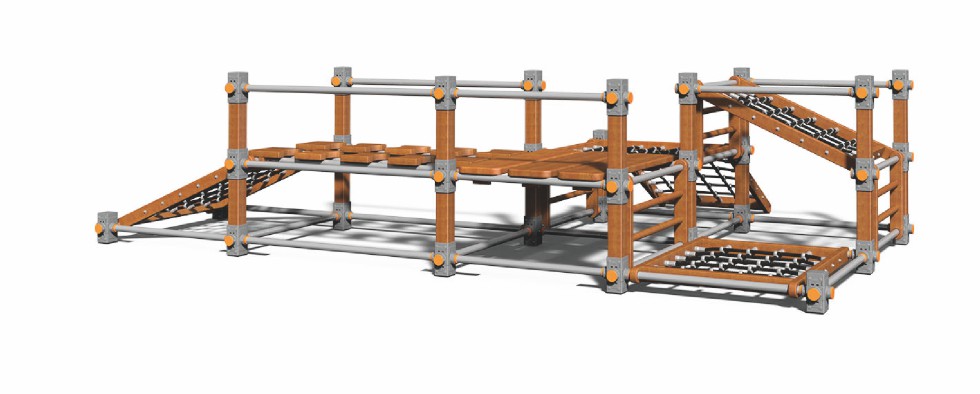 安全网状攀爬游戏