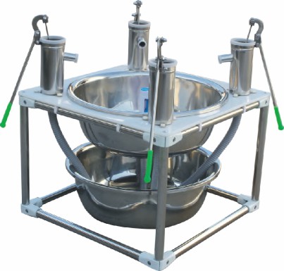 四人共享排水阀戏水台