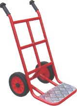 红色手推装卸车