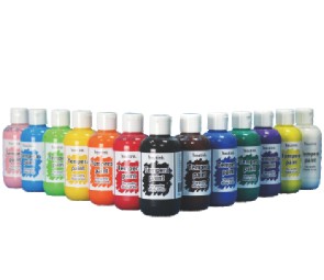 蛋彩颜料12色250毫升