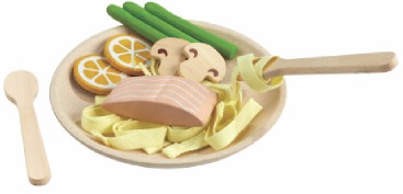 三文鱼意大利面套