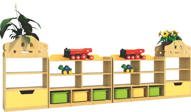 组合玩具柜G（不含塑料筐）