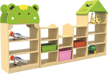 组合玩具柜B（不含塑料筐）