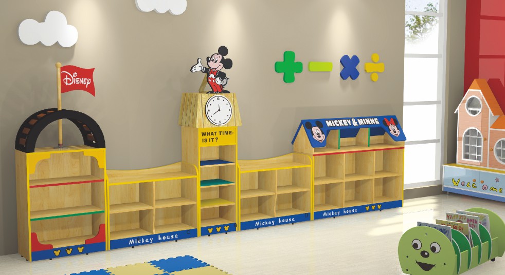 米奇造型玩具柜