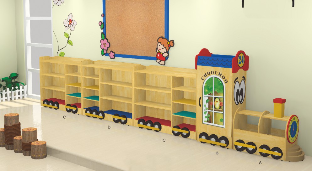 米奇造型玩具柜