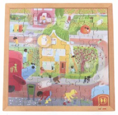 词汇拼图-社区环境