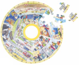 学习拼图-飞机场