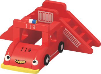 幼儿消防车攀爬