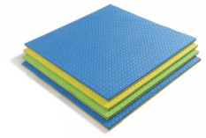 双面树叶纹（黄蓝、黄绿）