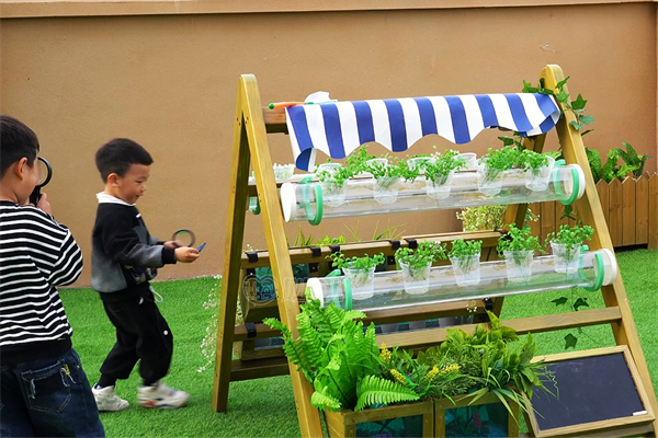 在大大的农场里挖呀挖，种大大的种子结大大的瓜！