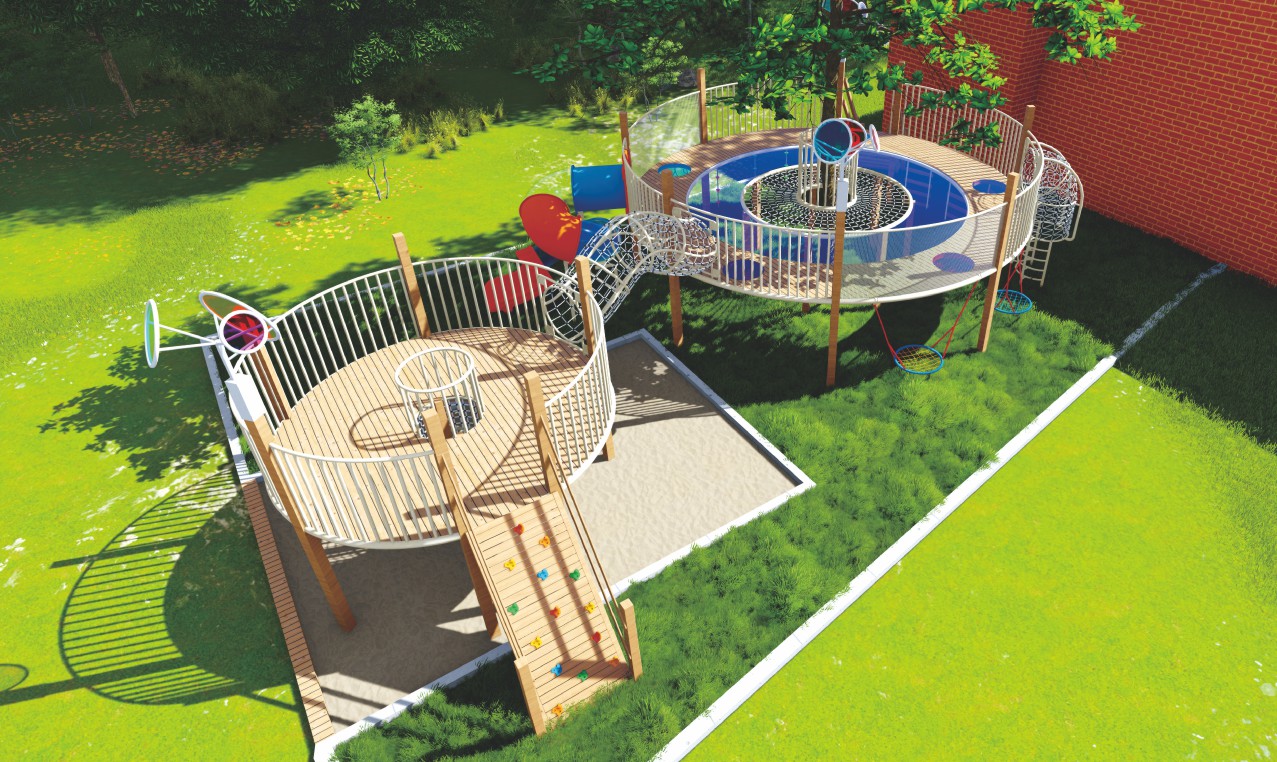 彩虹岛无动力乐园