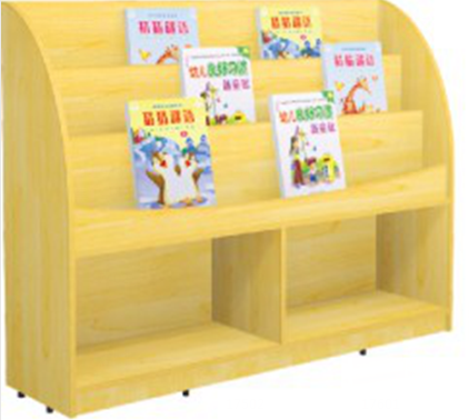 枫木阶梯式书架