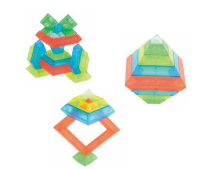 透明特大塔形积木