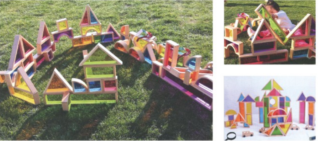 68粒超大亚克力积木