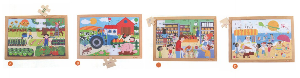 框架拼图-数字拼图游戏