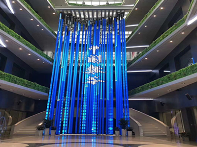 商場造型全彩LED顯示屏