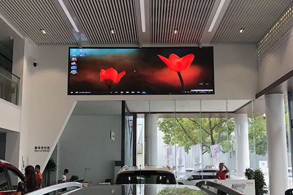 寶駿4S店展廳宣傳LED顯示屏