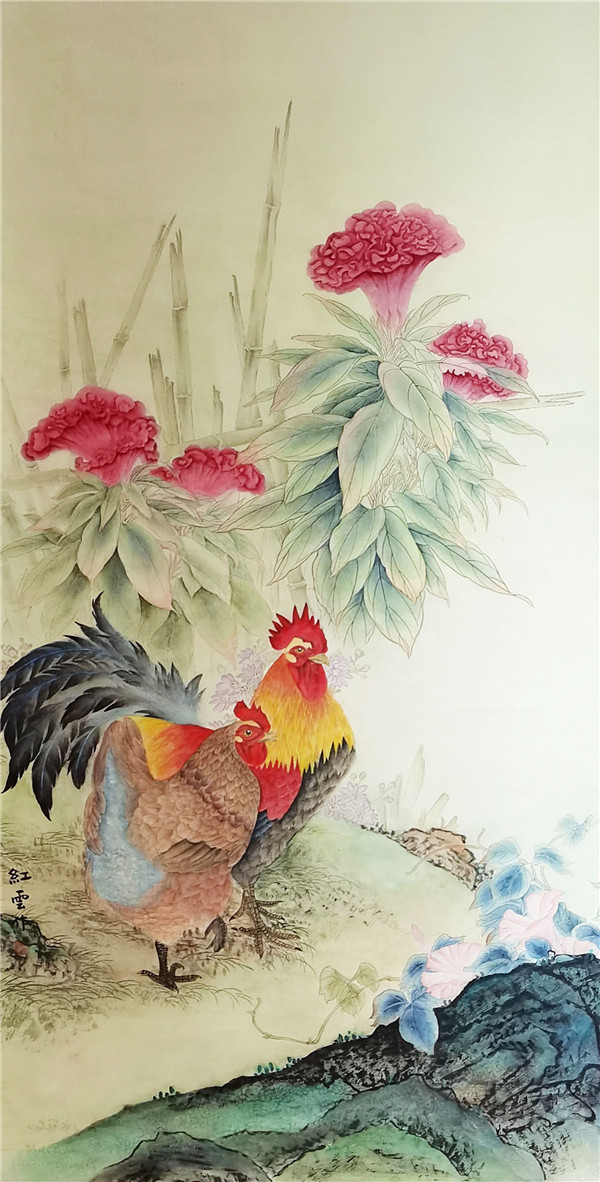 杨红云画