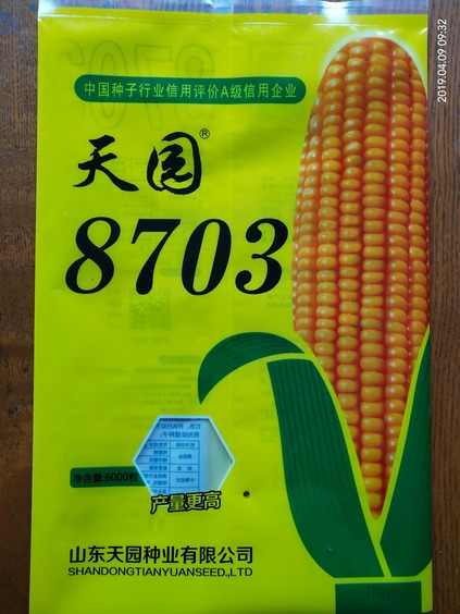 天园8703玉米种子6000粒