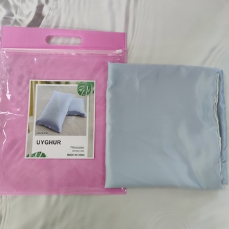 UYGHUR Pillowcases Natural Solid Color Any Size Bedding