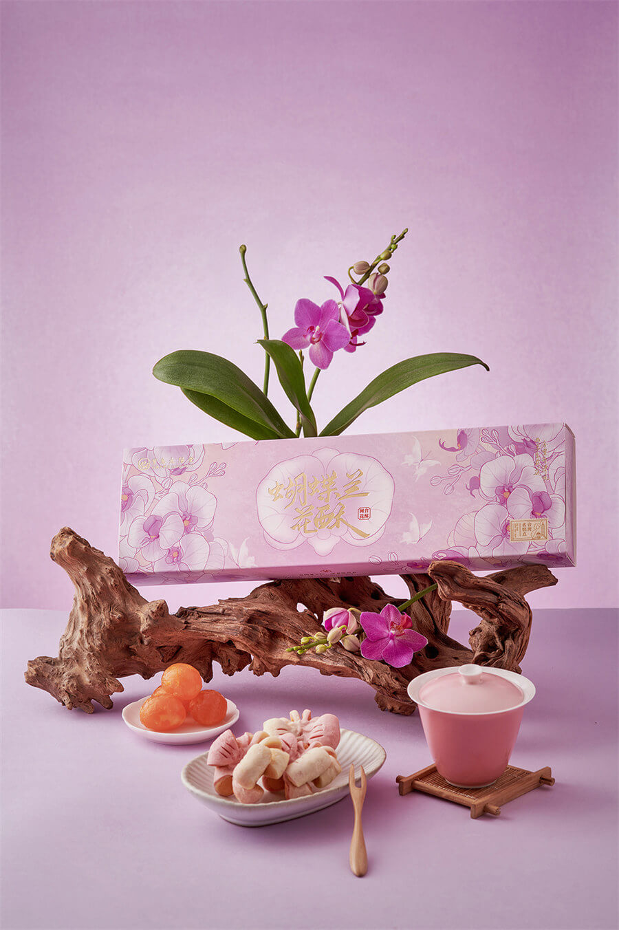 蝴蝶兰花酥