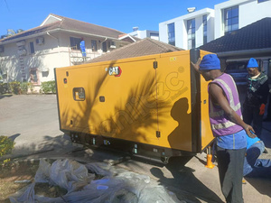 CATERPILLAR DE165E0 Soundproof Diesel Generator in Mozambique