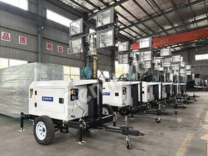 6 sets of GENLITEC GLT4000-7VM mobile lighting towers were shipped to an engineering company in Papua New Guinea