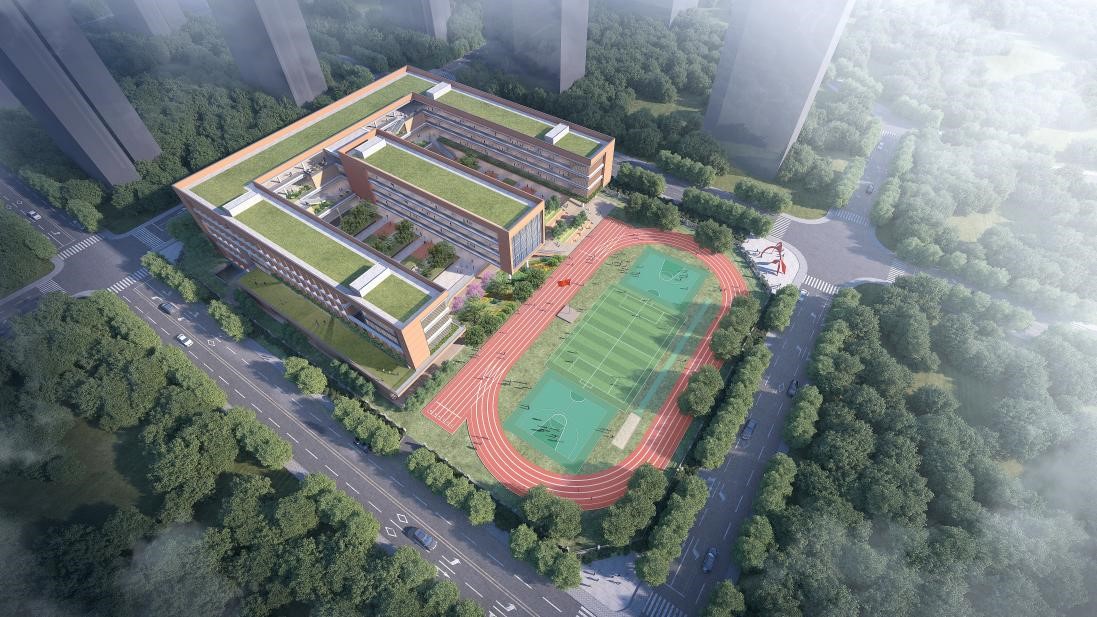 珠海华润置地广场配建小学示意图2